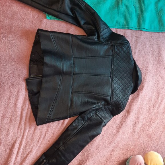 Faux leather jacket - Picture 2 of 4